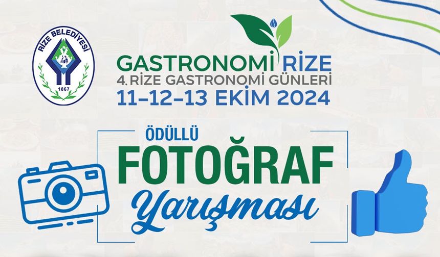 GastronomiRize Fotoğraf Yarışması halk oylaması başladı