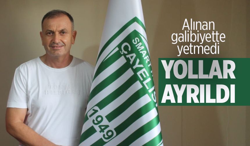 Çayelispor’da teknik direktör Veyis Kanber ile yollar ayrıldı