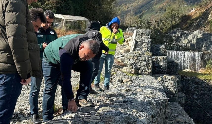 Rize’de Öncü Projeler, Taşkınlarla Mücadelede Örnek Olmaya Devam Ediyor