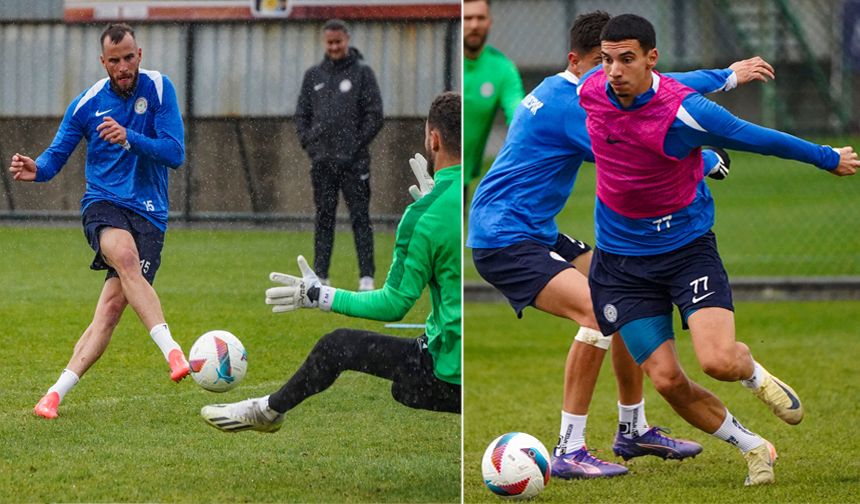 Çaykur Rizespor, Trabzonspor maçı hazırlıklarına başladı