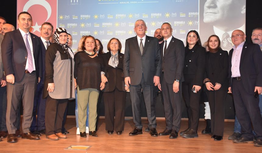 İYİ Parti Genel Başkanı Dervişoğlu, Giresun'da partisinin üye katılım töreninde konuştu: