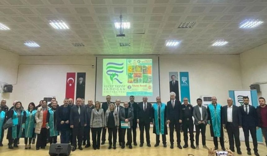 Rteü’de Tarımsal Eğitimin 179. Yıl Dönümü Slow Food Konferansı Düzenlendi