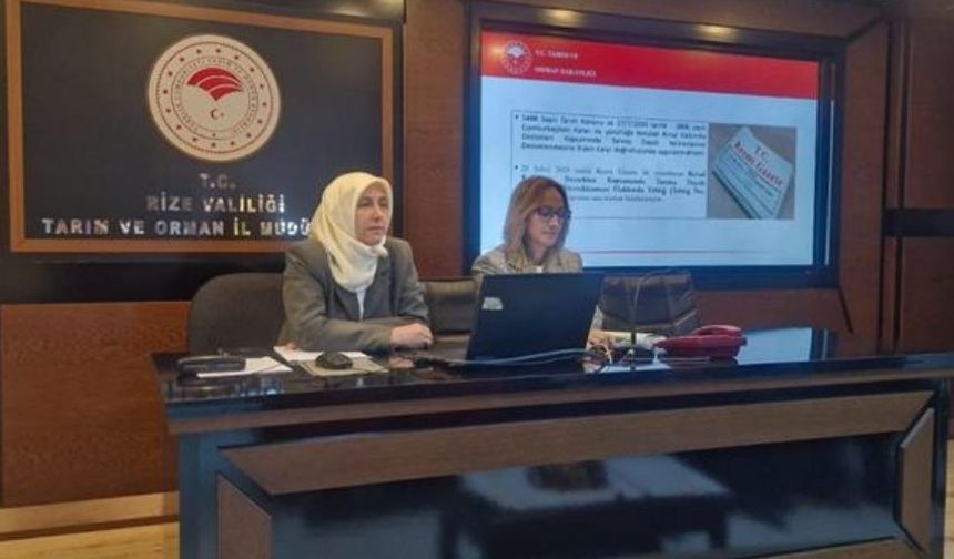 Rize’de Kırsal Kalkınma Yatırımlarının Desteklenmesi Programıyla İlgili İlçe Bilgilendirme Toplantısı Yapıldı