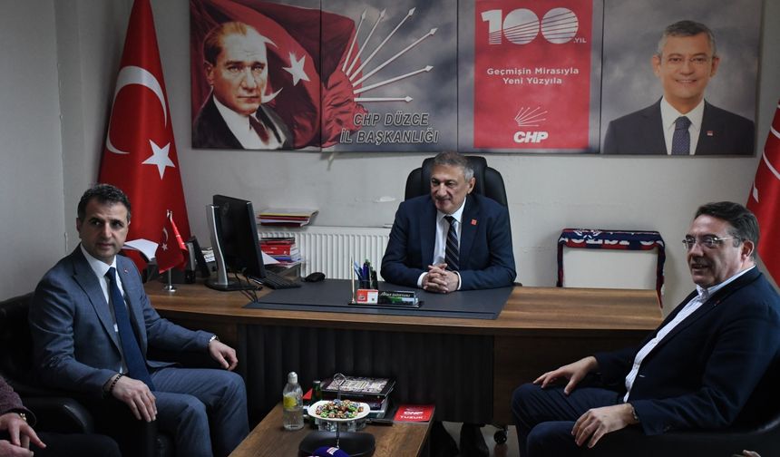 CHP Genel Başkan Yardımcısı Bağcıoğlu, Düzce'de ziyaretlerde bulundu