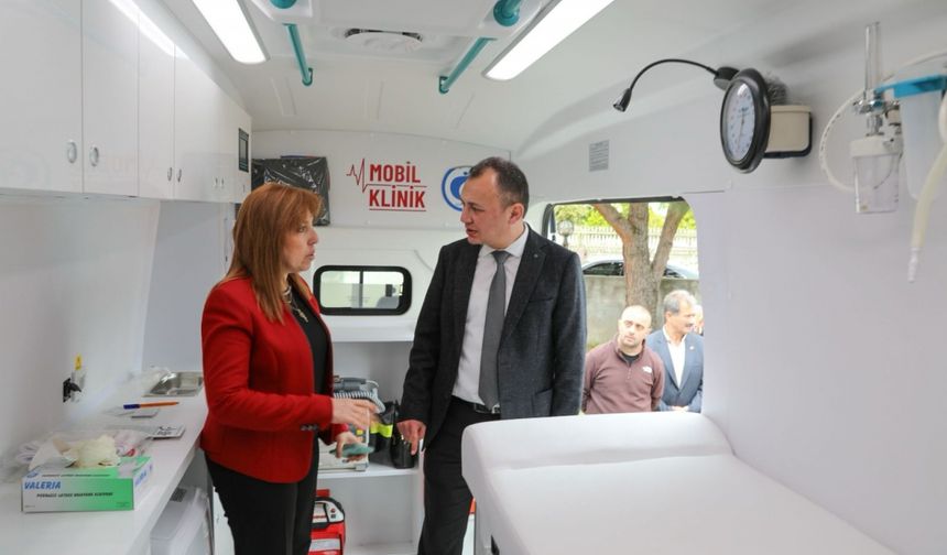 Samsun'da "mobil klinik" hizmete başladı