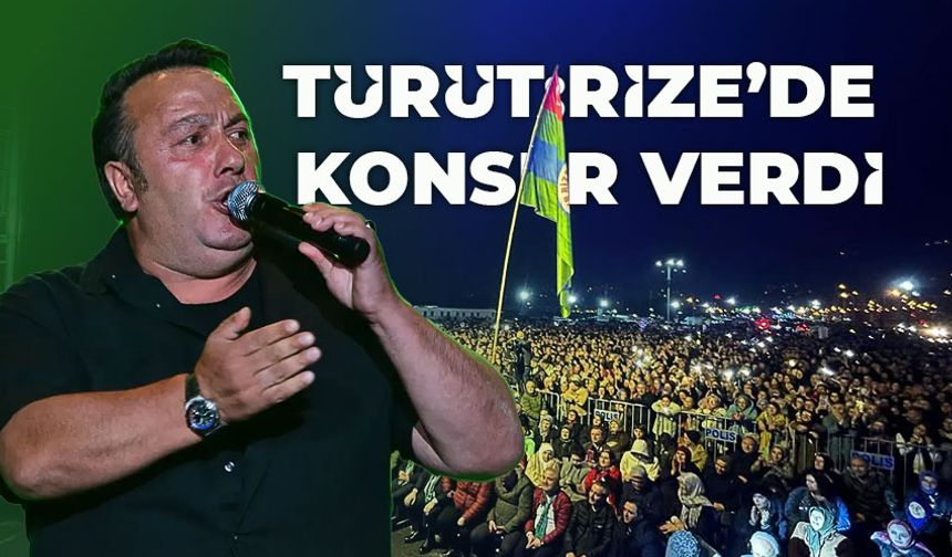 İsmail Türüt’ten Rize’de Unutulmaz Konser