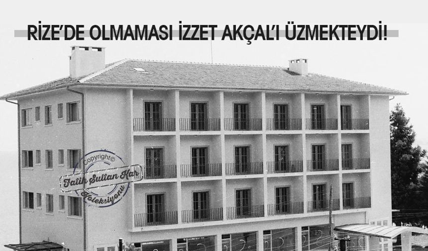 Rize’de yolu Turist Otel’den geçen ünlüler