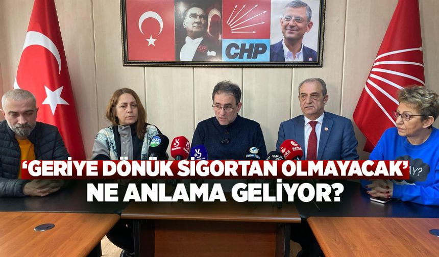 CHP Rize İl Başkanı Saltuk Deniz: Çaykur’da yapılacak işe alımlar kura ile olmalı