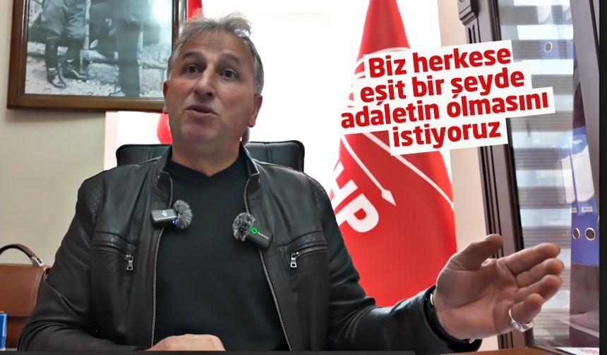 CHP Çayeli İlçe Başkanı Kadıoğlu: Standımızda bizleri tahrik ediyorlar