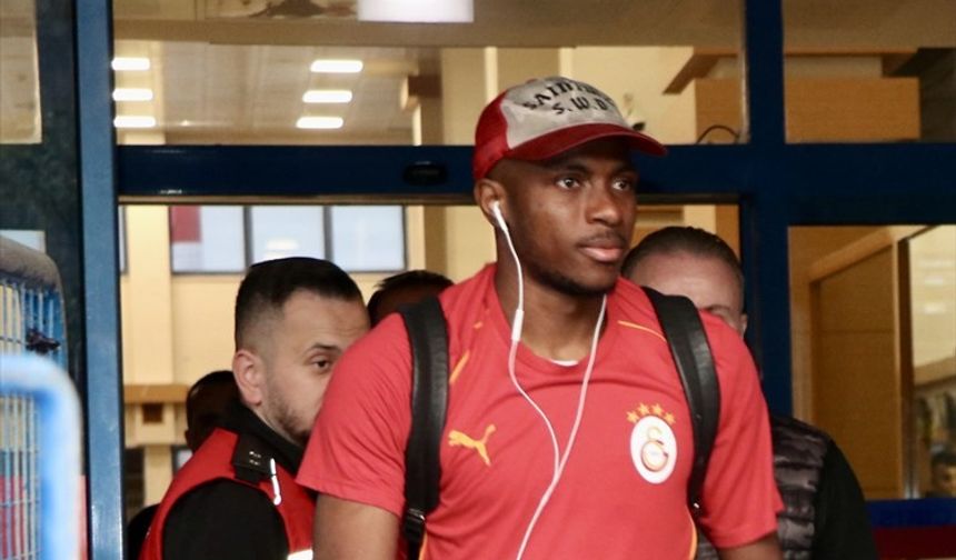 Galatasaray kafilesi Trabzon'a geldi