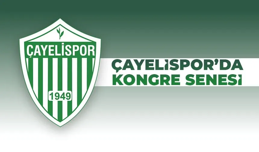 Çayelispor’ da Olağan Kongre Haziran’da Yapılacak