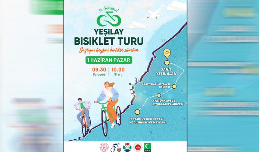 Sağlıklı Gelecek İçin Pedallar Rize’de Dönüyor