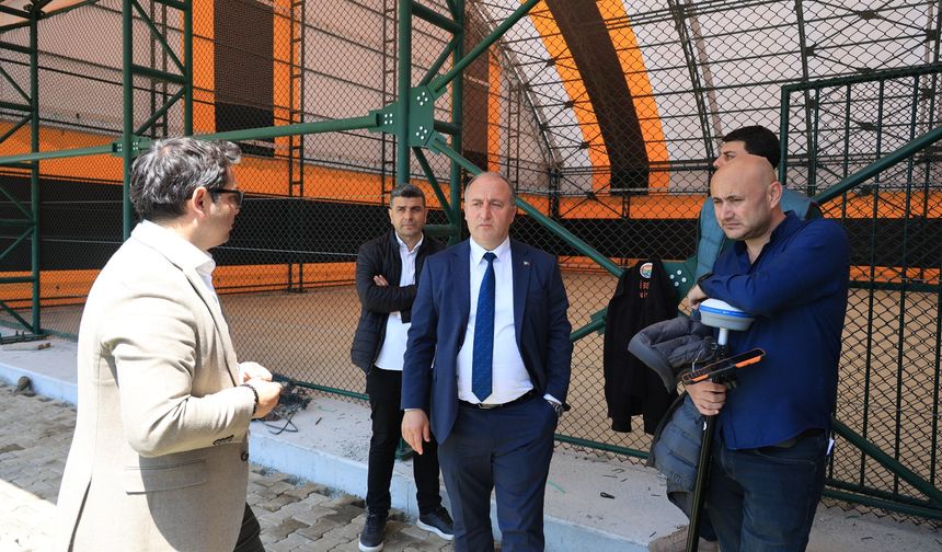 Arhavi Belediyesi Kapalı Tenis Kortu Projesinde Yeni Aşama