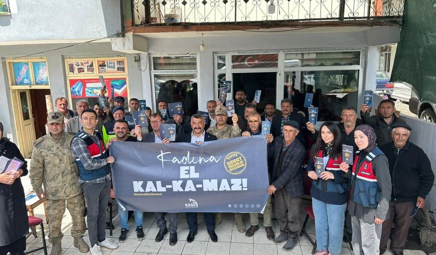 Erzurum’da Kadına Yönelik Şiddetle Mücadele Kapsamında Jandarmadan Bilgilendirme Faaliyeti