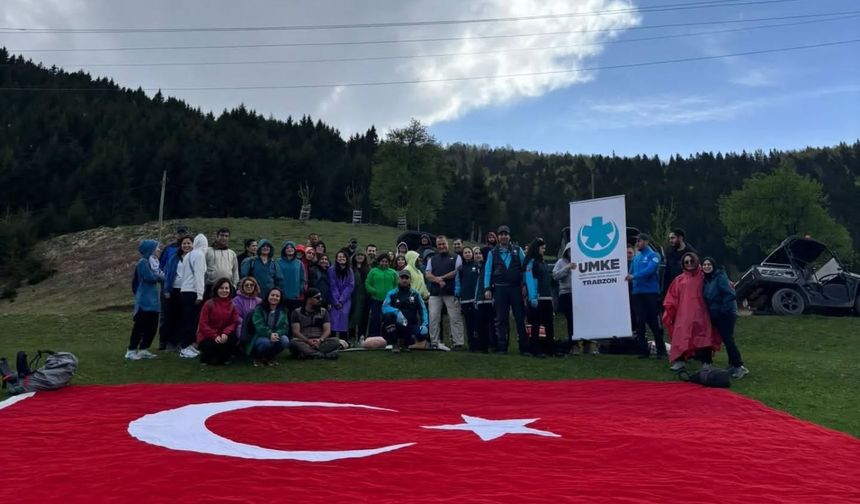Trabzon UMKE’den Doğa Tıbbı Kampında Başarılı Performans
