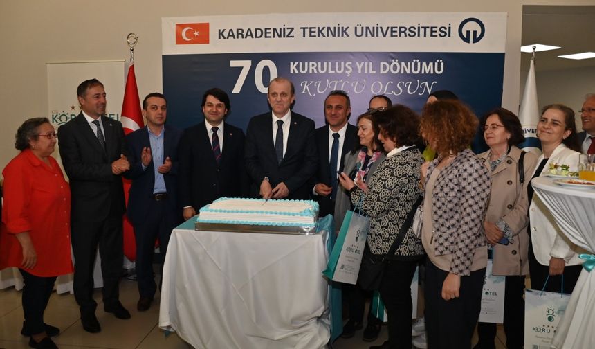 Karadeniz Teknik Üniversitesi 70. Yılını Muhteşem Etkinliklerle Kutladı