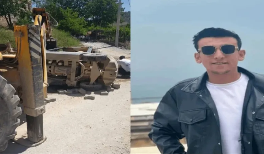 Devrilen forkliftin sürücüsü öldü