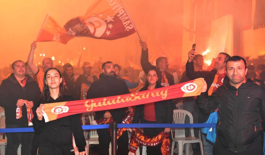 Artvin’de Galatasaray'ın şampiyonluğu kutlandı