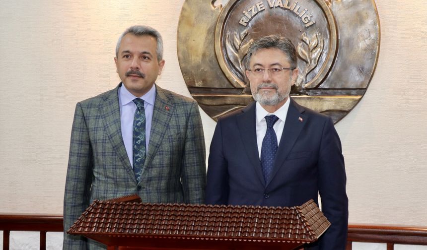 Tarım ve Orman Bakanı Yumaklı, Rize'de ziyaretlerde bulundu