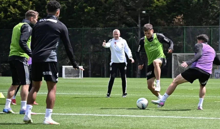 Beşiktaş'tan taraftara açık antrenman