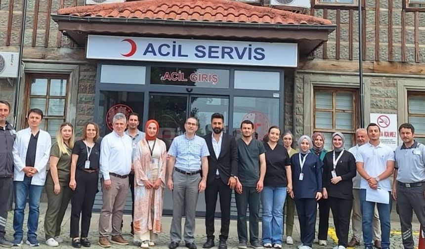 Rize İl Sağlık Müdürü saha ziyaretlerine devam ediyor!