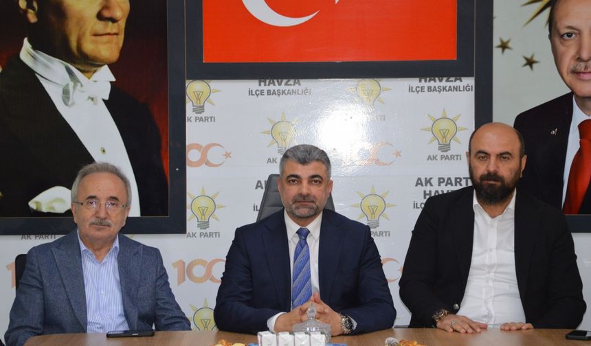 AK Parti Mardin Milletvekili Kılıç'tan Havza ziyareti