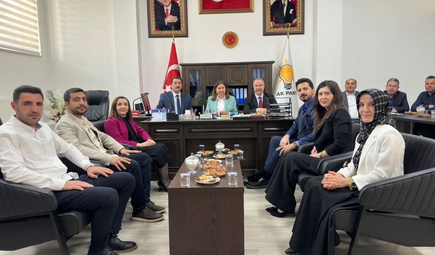 AK Parti Yerel Yönetimler Başkan Yardımcısı Ekinci, Tokat'ta ziyaretlerde bulundu