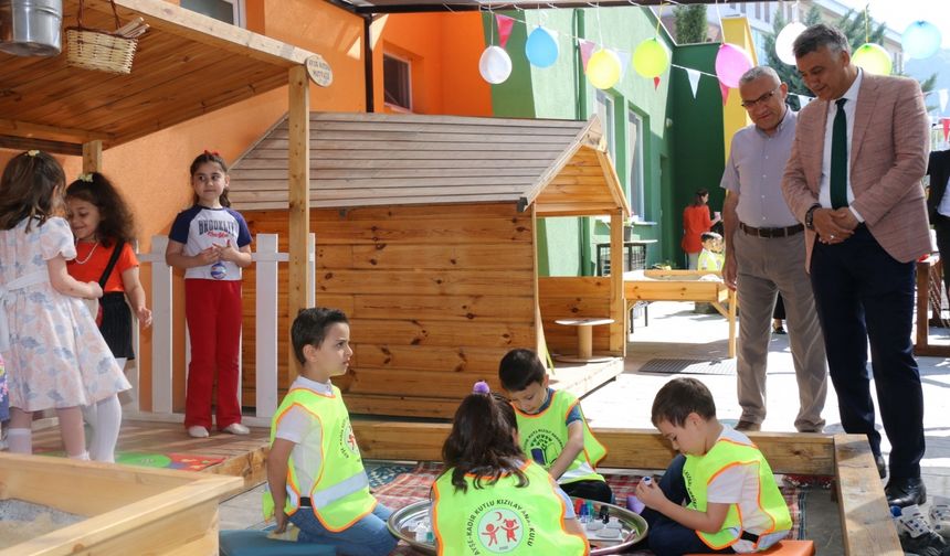 Amasya’da açık hava sınıfının açılışı yapıldı