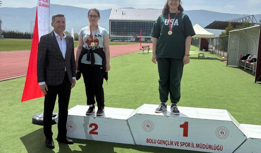 Bolu'da Özel Sporcular Atletizm İl Şampiyonası düzenlendi