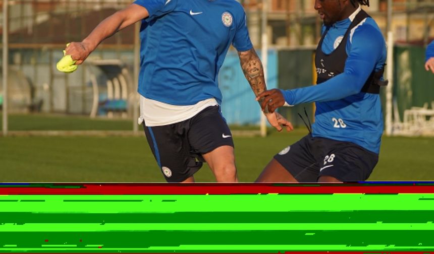 Çaykur Rizespor, Konyaspor maçının hazırlıklarına başladı