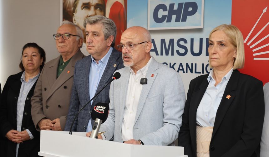 CHP Samsun İl Başkanlığı, CHP Genel Başkanı Özel'e yönelik saldırıyı kınadı