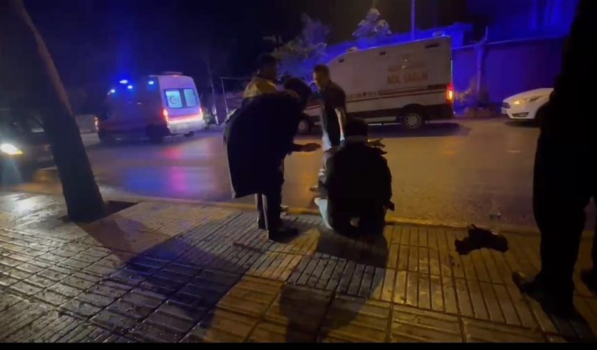 Çorum'da motosikletin yayaya çarptığı kazada 2 kişi yaralandı