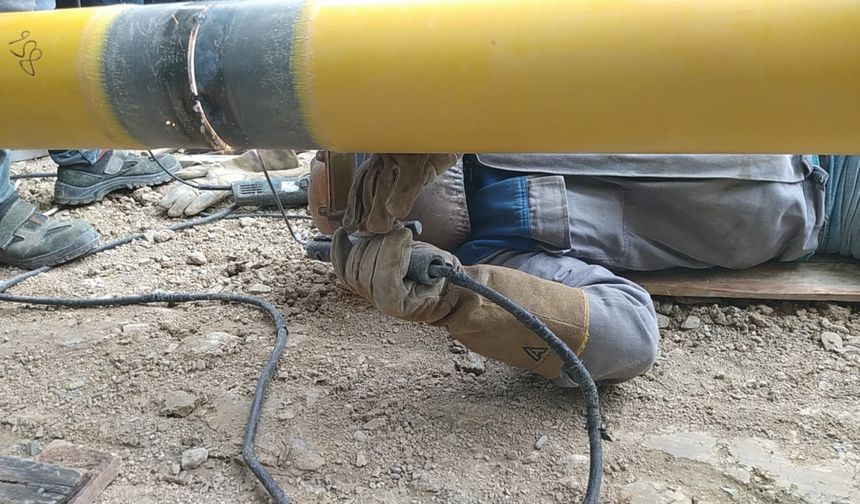Dikmen’de doğal gaz hat döşeme çalışmalarına başlandı