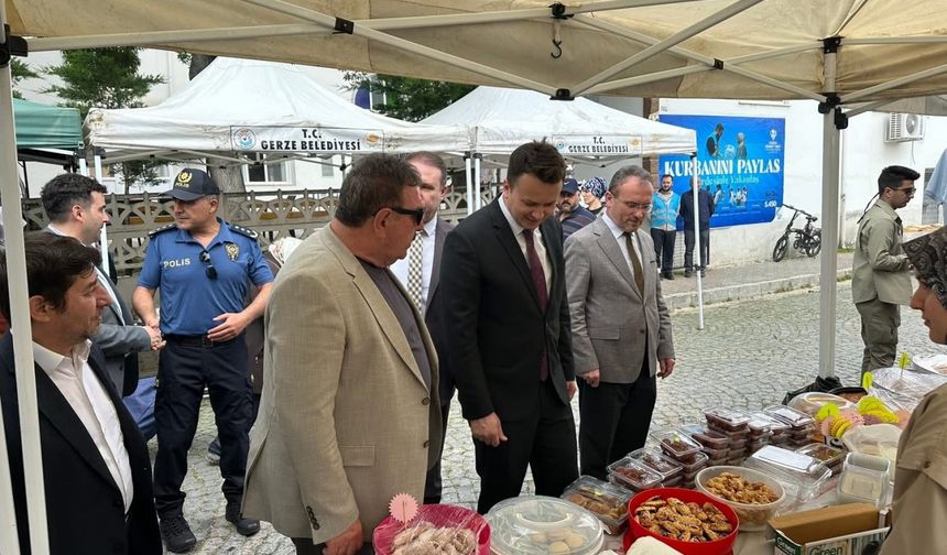 Gerze’de ihtiyaç sahibi vatandaşlar yararına kermes açıldı