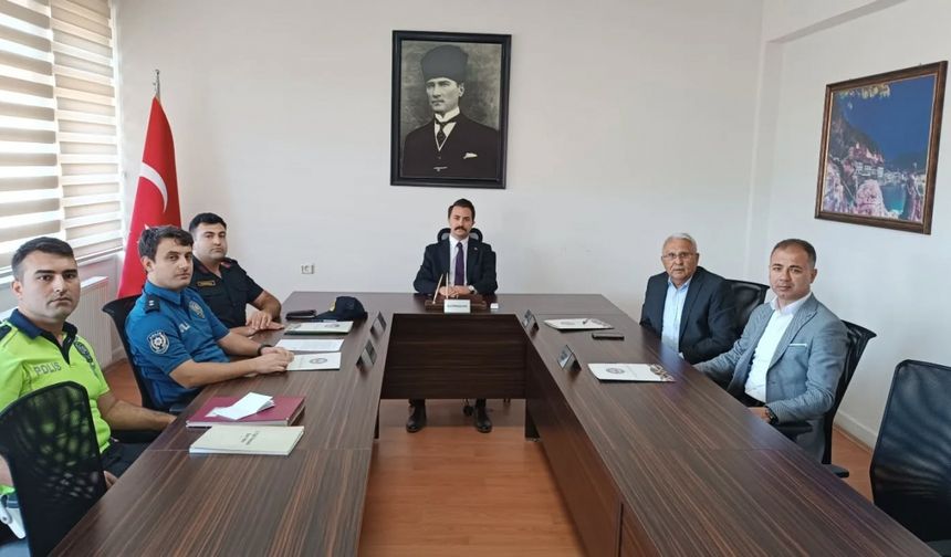 Göynücek İlçe Trafik Komisyonu Toplantısı yapıldı