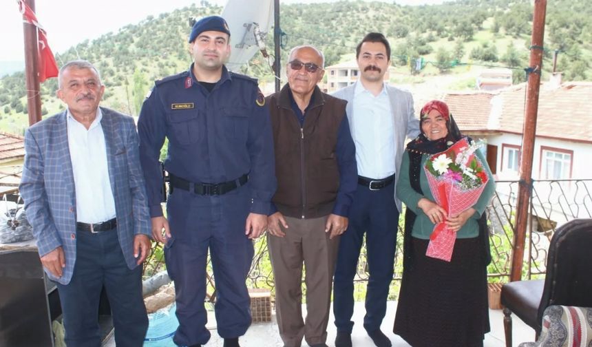 Göynücek Kaymakamı Demirgül'den şehit annelerine ziyaret