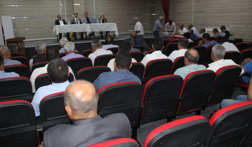 Göynücek'te Köylere Hizmet Götürme Birliği Meclisi toplandı