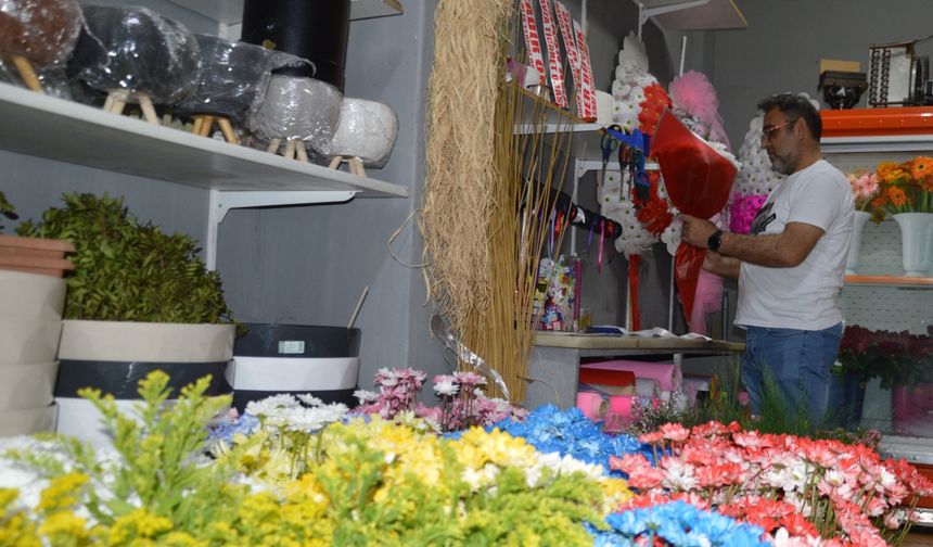 Havza'da çiçekçilerde Anneler Günü yoğunluğu yaşanıyor