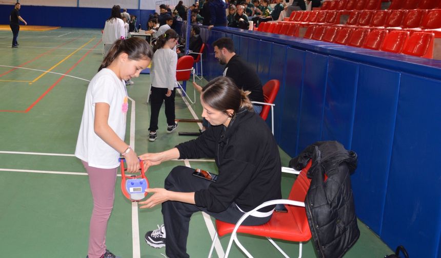 Havza'da sportif yetenek taraması yapıldı