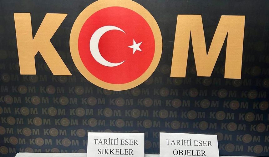 Karabük'te 12 sikke ele geçirildi