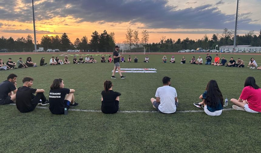 Kastamonu'da koşu ve yoga etkinliği yapıldı