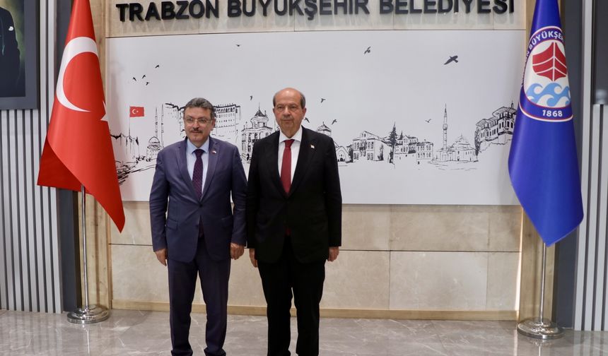 KKTC Cumhurbaşkanı Ersin Tatar, Trabzon'da Kıbrıs gazileriyle bir araya geldi: