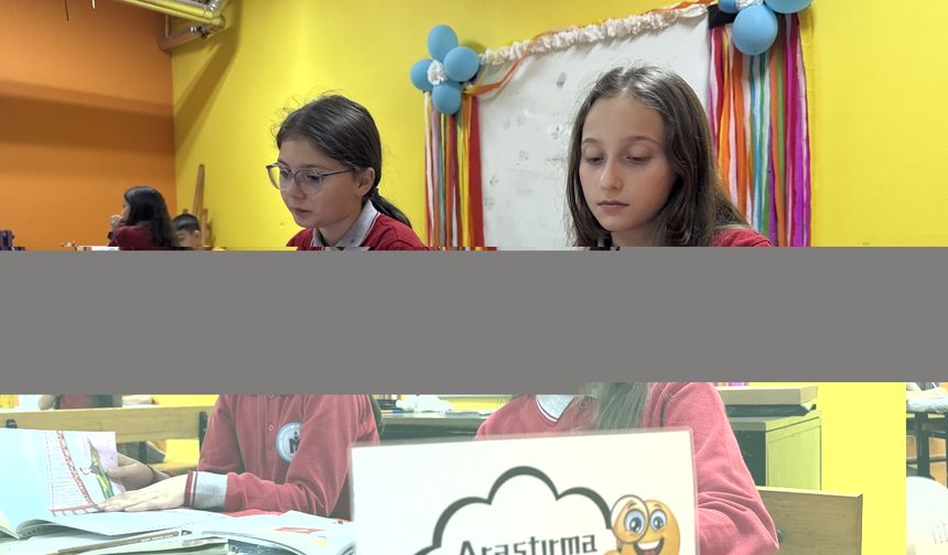 Okulun malzeme odası öğrenciler için yaşam atölyesine dönüştürüldü