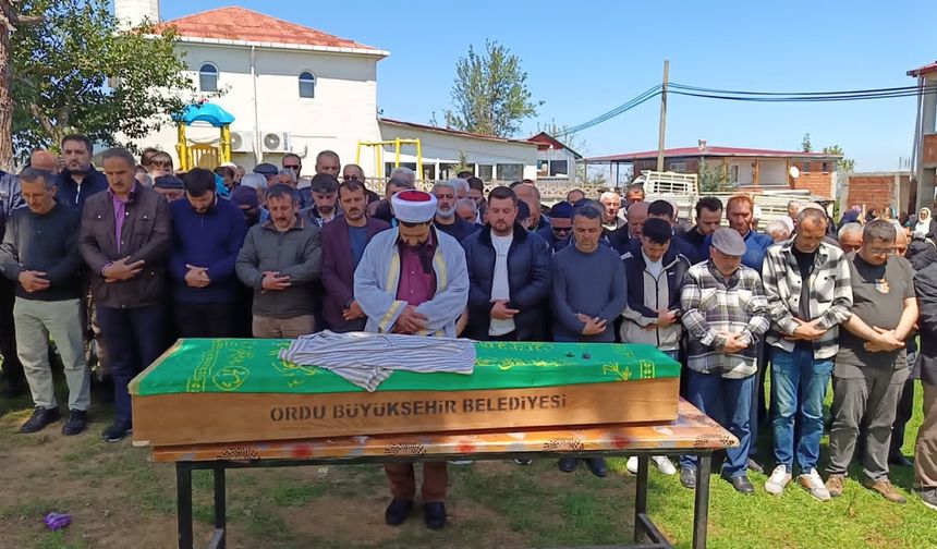Ordu'da kaybolduktan sonra cansız bedenine ulaşılan Süleyman Erdoğan toprağa verildi