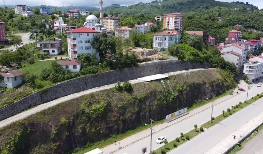 Piraziz'de seyir terası yapılacak