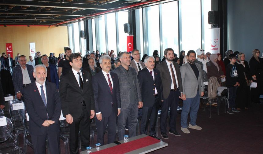 Saadet Partisi İlkadım Olağan Kongresini gerçekleştirdi