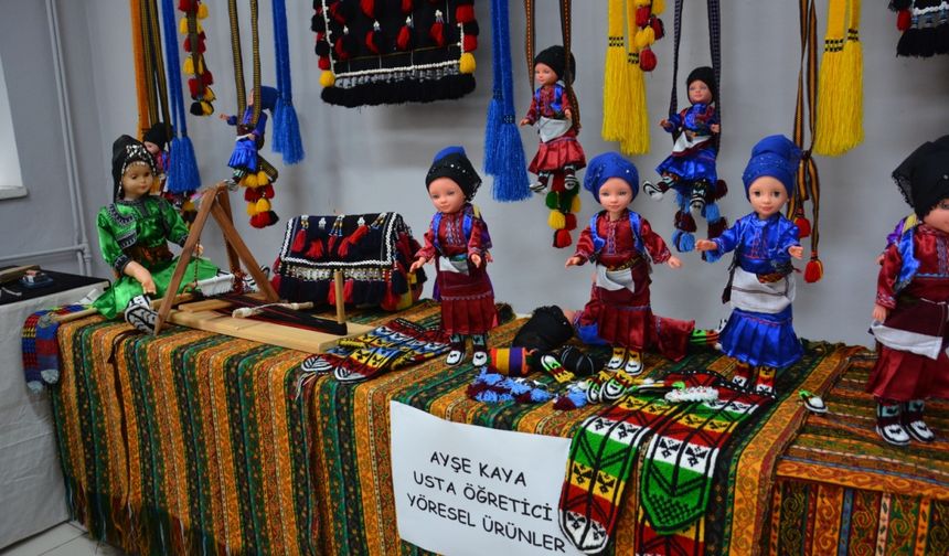 Şalpazarı Halk Eğitim Merkezi'nden yıl sonu sergisi