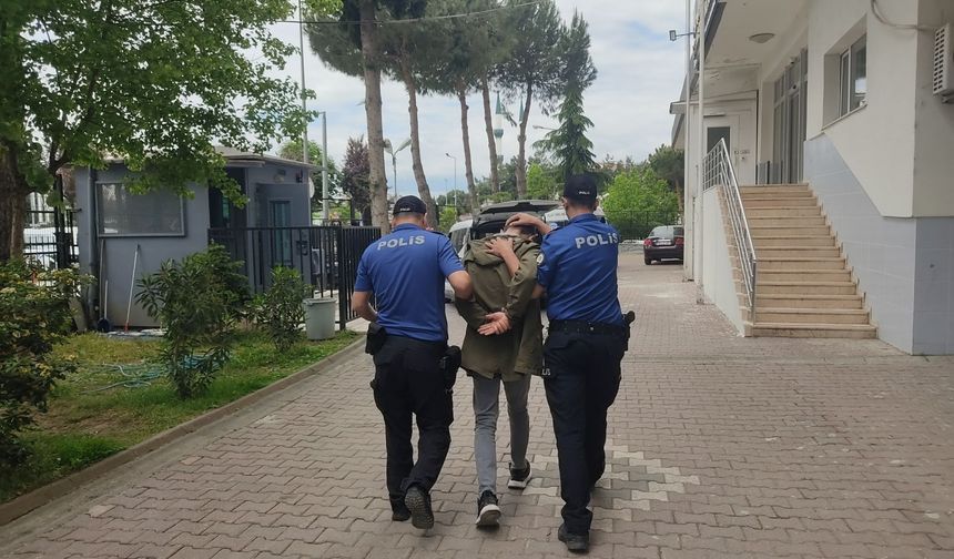 Samsun'da 8 yıl 4 ay hapis cezası bulunan firari hükümlü yakalandı