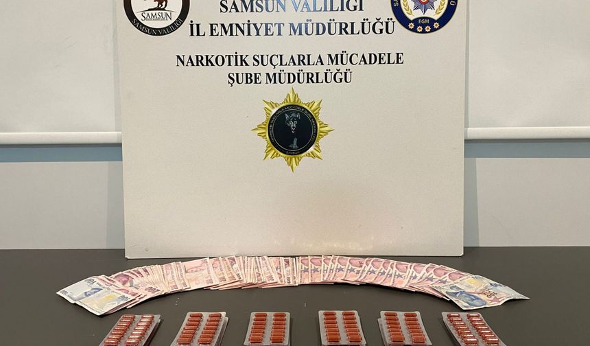 Samsun'da düzenlenen uyuşturucu operasyonunda 1 zanlı yakalandı