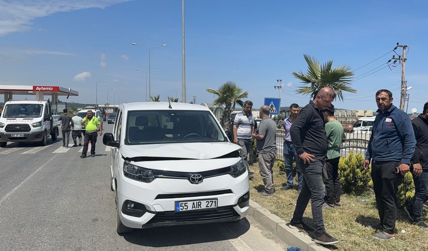 Samsun'da hafif ticari aracın çarptığı bisiklet sürücüsü öldü